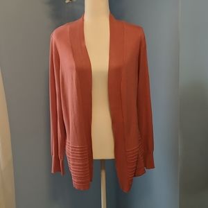 Lety & Me Gabby Pointelle Detail Cardigan